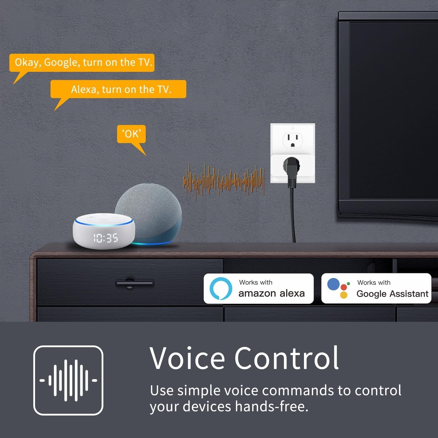 Smart Plug 4 Pack – & Certified WiFi Control for Energy Efficiency