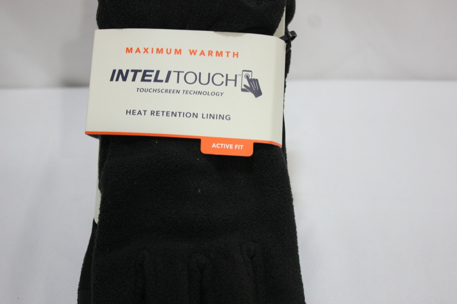 Dockers Inteli-Touch Poly Gloves Men Active Fit Black size Med inteli touch