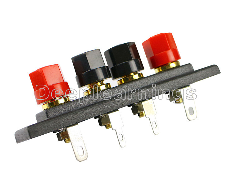 NEW Speaker Amplifier Chassis Terminal Output Four-Position Terminal Soundbox