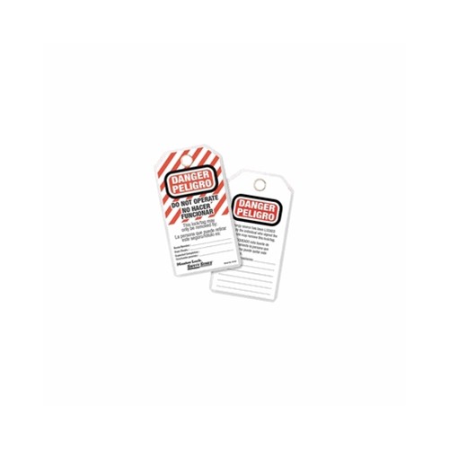 MasterLock 497AX Spanish/English "DO NOT OPERATE" Tags (12PK)
