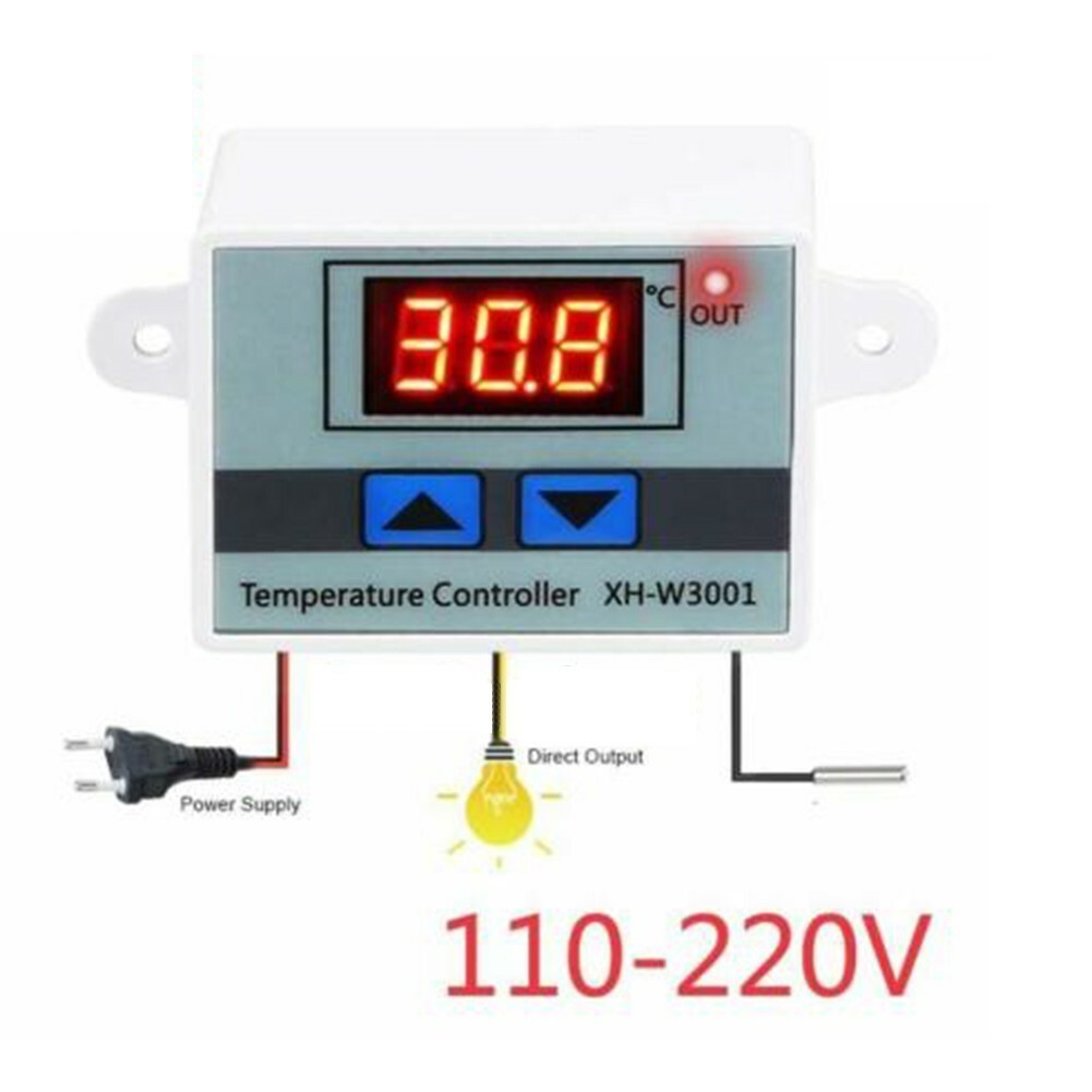 Thermostat Switch Probe-Tester 110/220V Incubator-Digital Temperature Controller