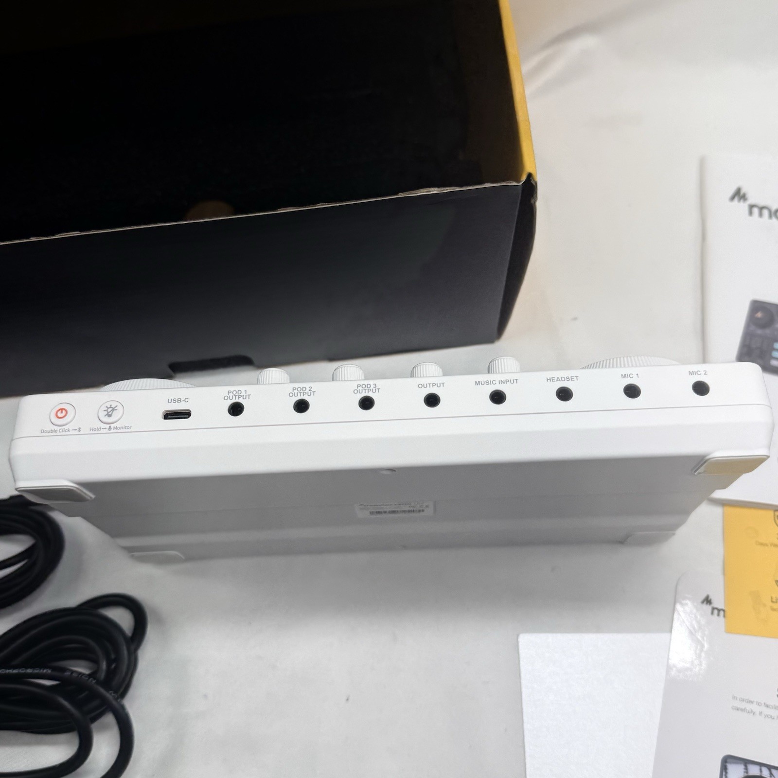 MAONO Podcast Equipment Bundle MaonoCaster Lite Audio Interface All-in-One