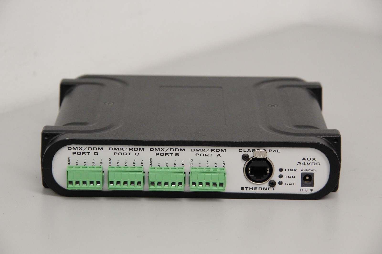 Pathport Quattro DMX/RDM Gateway Model 6312 Ethernet Phoenix Connectors