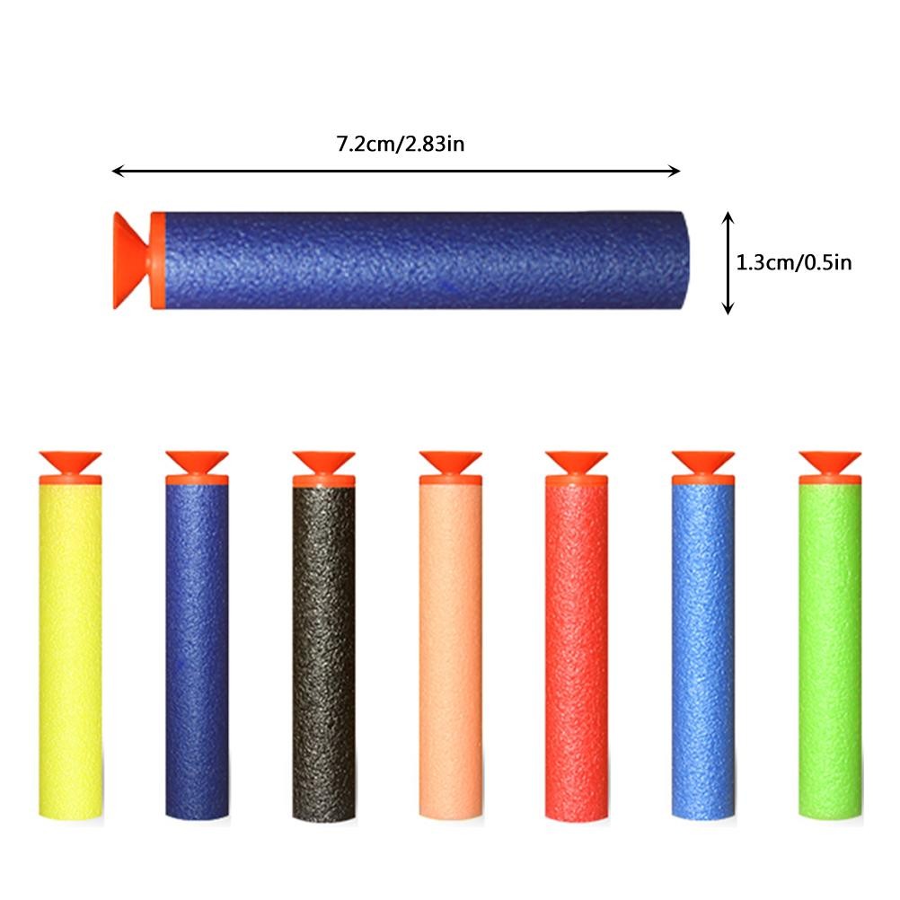 100Pcs EVA Soft Suction Cup Darts For Fun Playtime Recommended