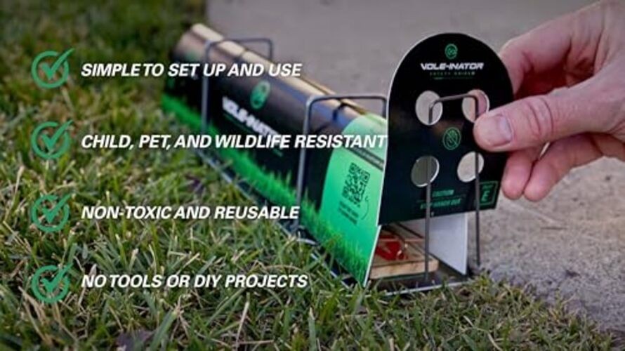 The Vole-inator Vole Station: Effective and Safe. Designed Specifically for 10