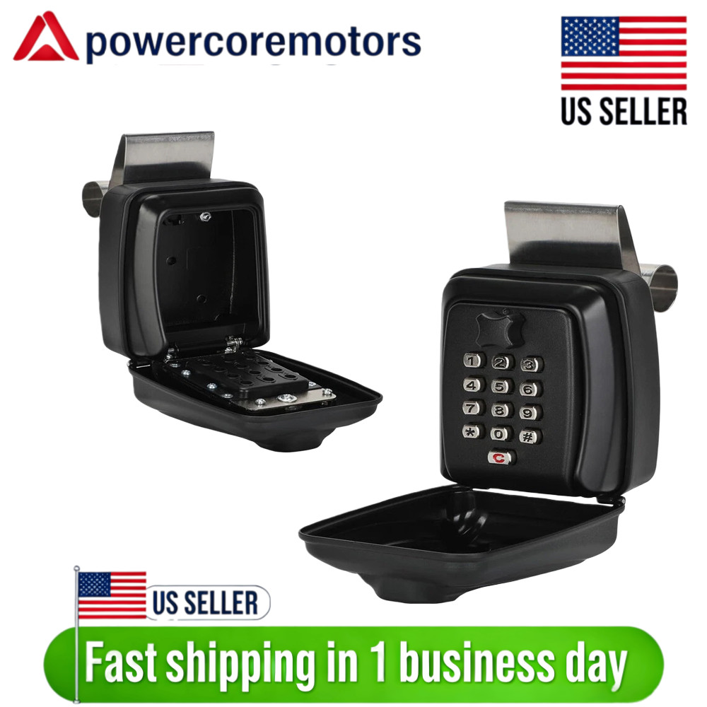 UPGRADE SL-591 CAR LOCK BOX CAR WINDOW PUNCH BUTTON LOCK BOX FOR RIDE SHARE US
