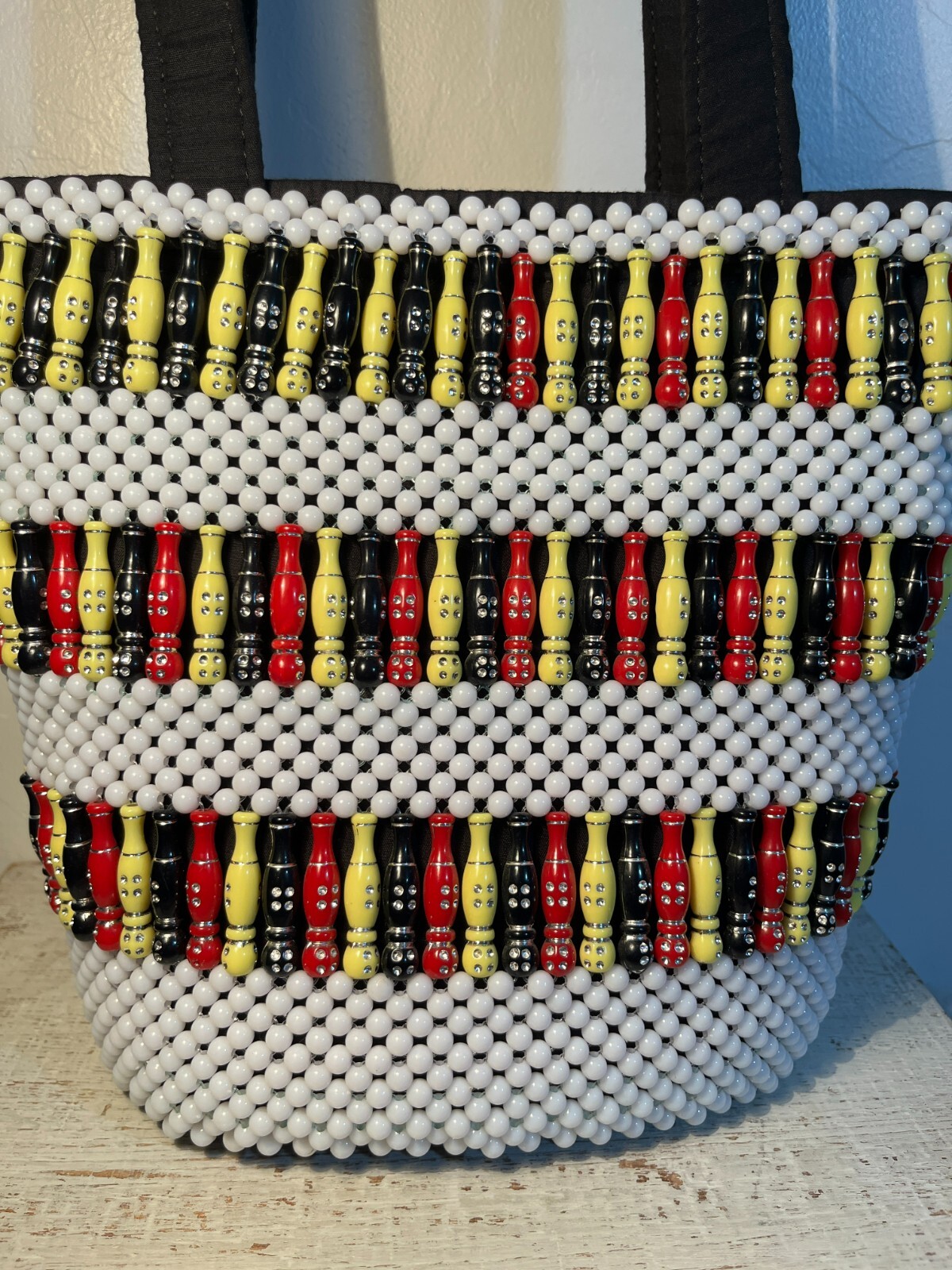Kenyan Beaded Handbag / Unique Purse Fun