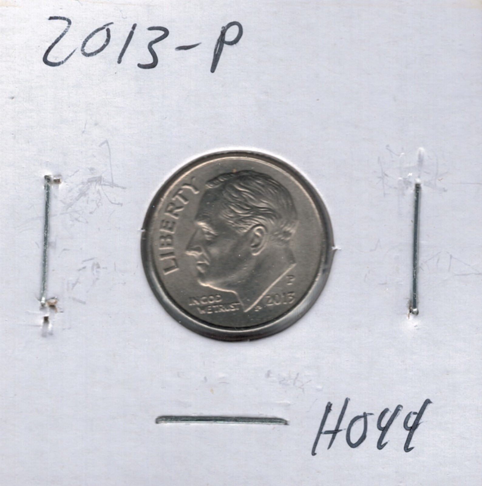 2013 P Roosevelt Dime H044 !!!Free Shipping!!!
