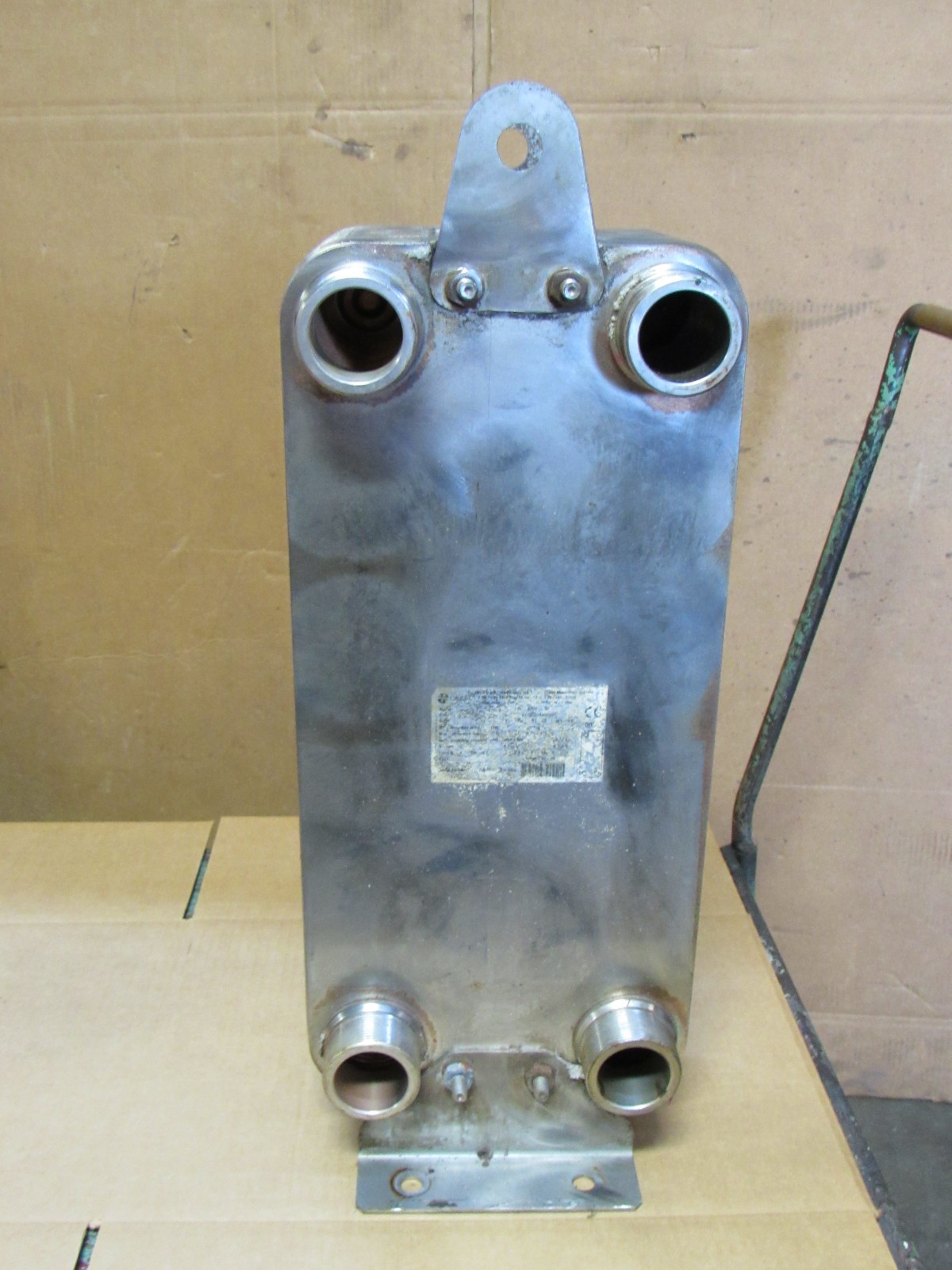 ONDA S/S STAINLESS PLATE HEAT EXCHANGER S202-50 X202050AA00007 2"NPT - USED