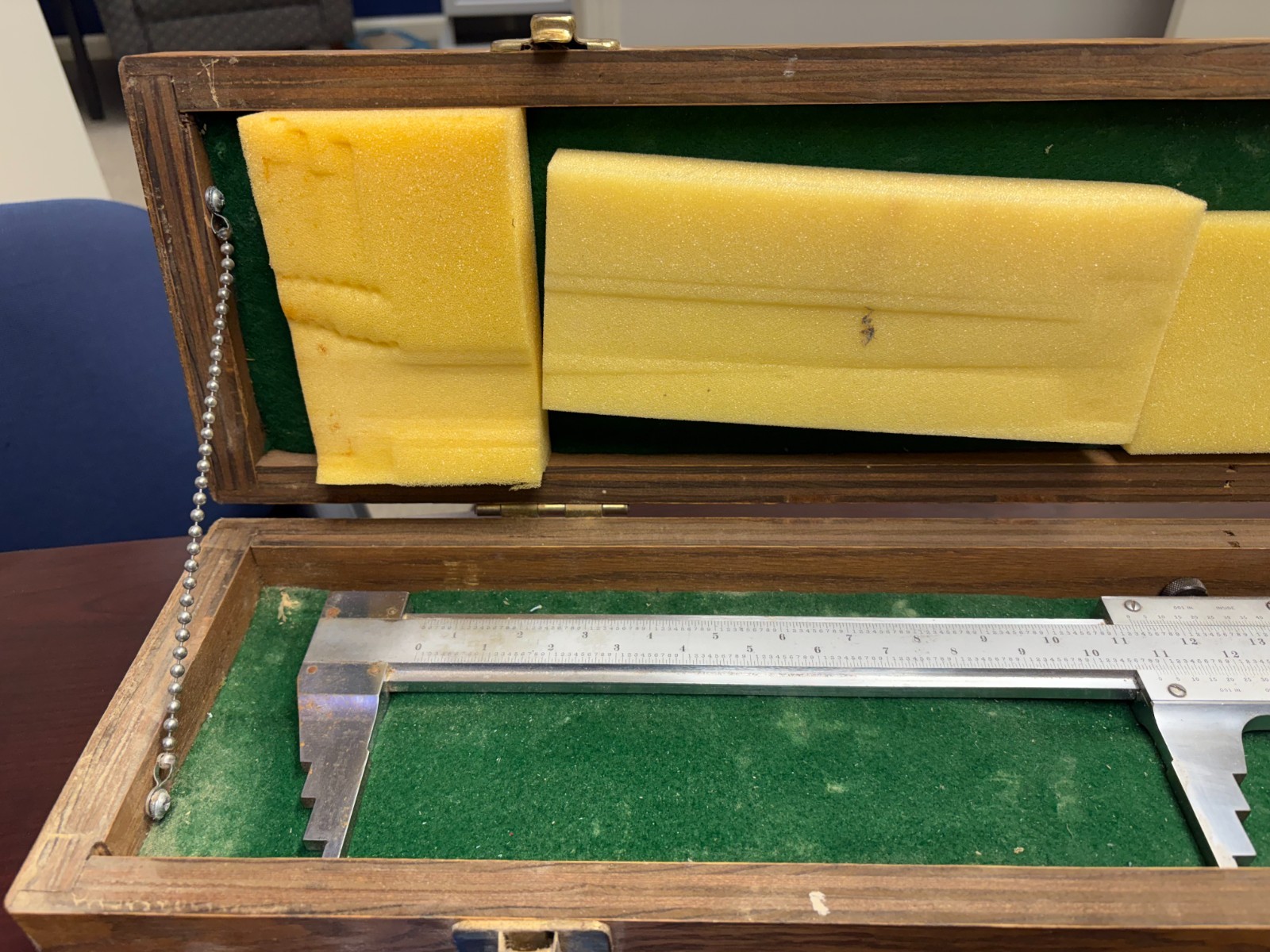 Starrett 123 Vernier Caliper 54" In Box