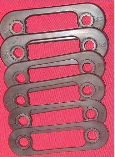 soloflex weight bands (25 , 10 , 5) Total Of 6 Straps