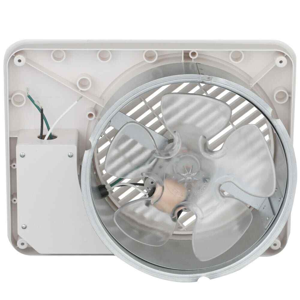 Suncourt Thru Wall Fan Variable Speed Hardwired Quiet Operation Rotating Grille