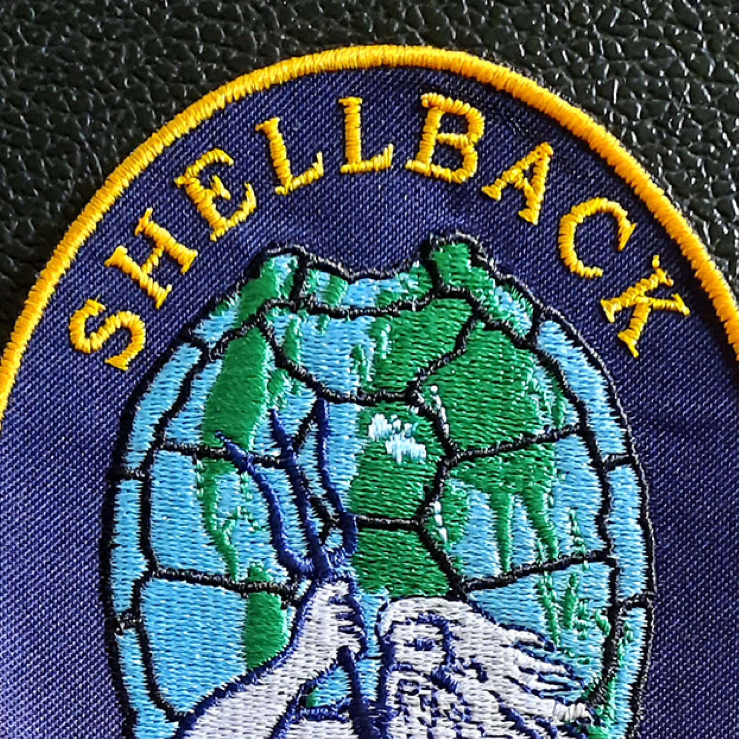 SHELLBACK Crossing the Equator patch (Navy)