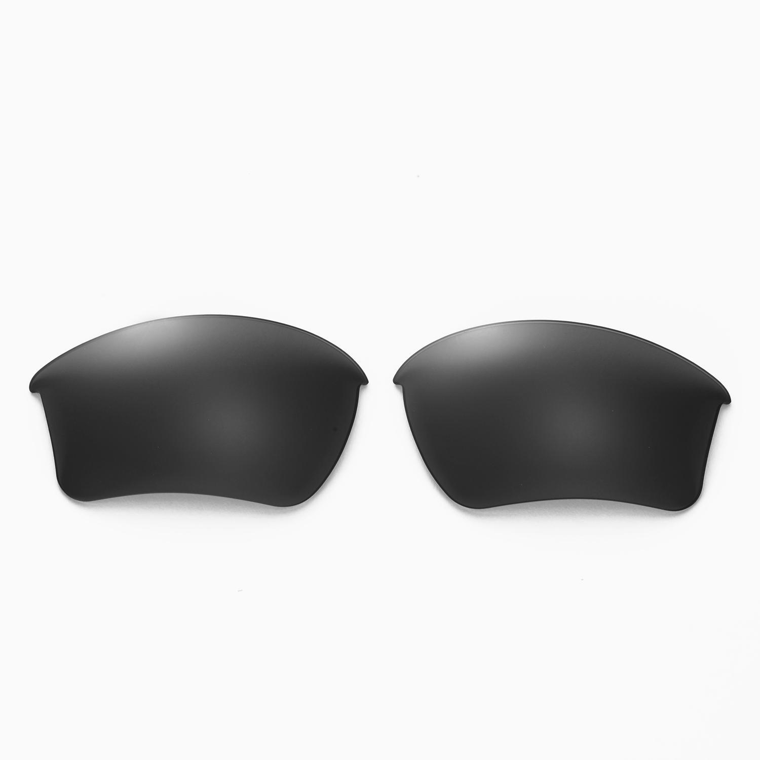 Walleva Black Polarized Lenses For Oakley Half Jacket 2.0 XL OO9154 Series