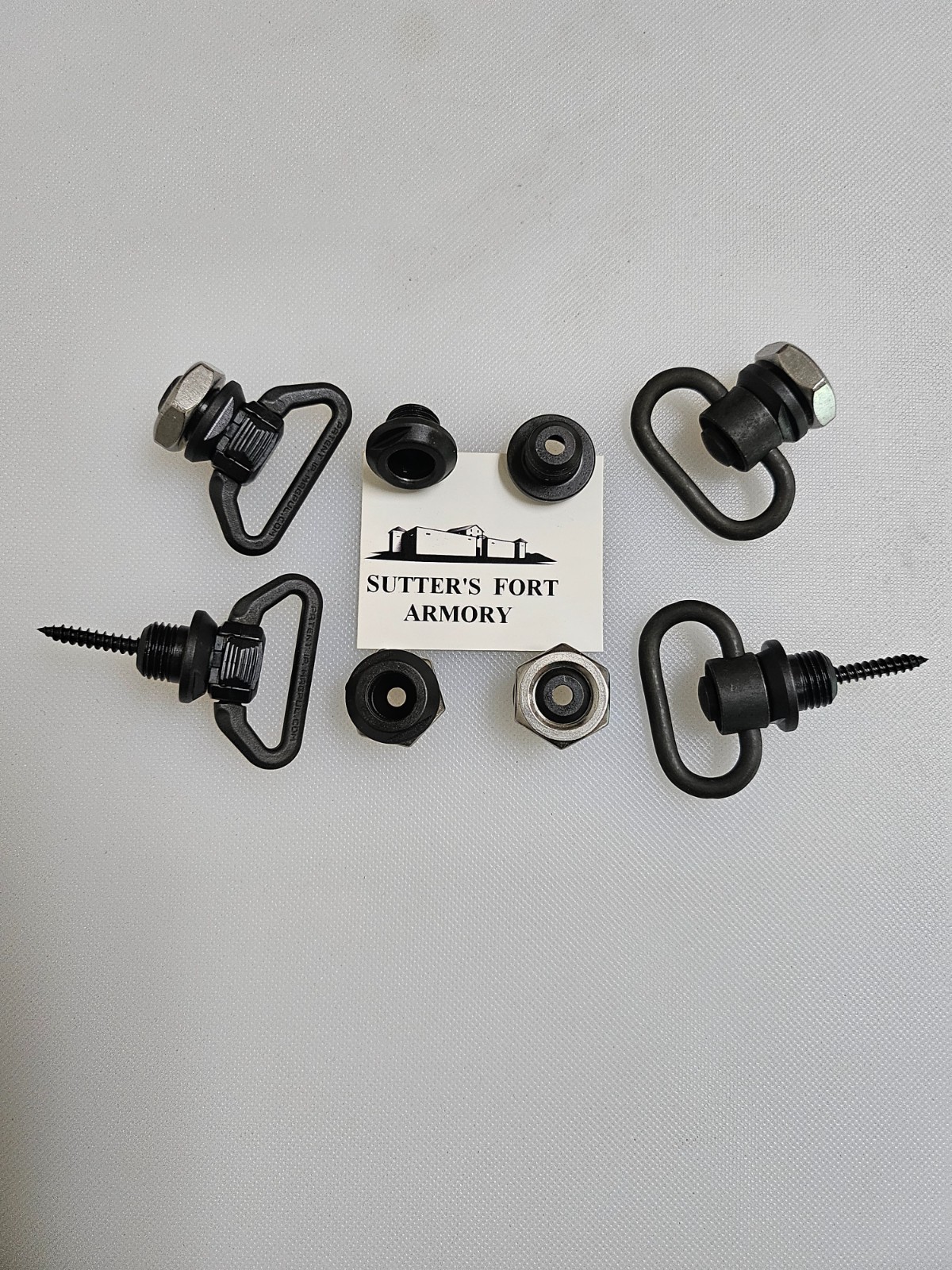 A QD Base mount for Quick Disconnect Sling Swivel by Sutters Fort Armory