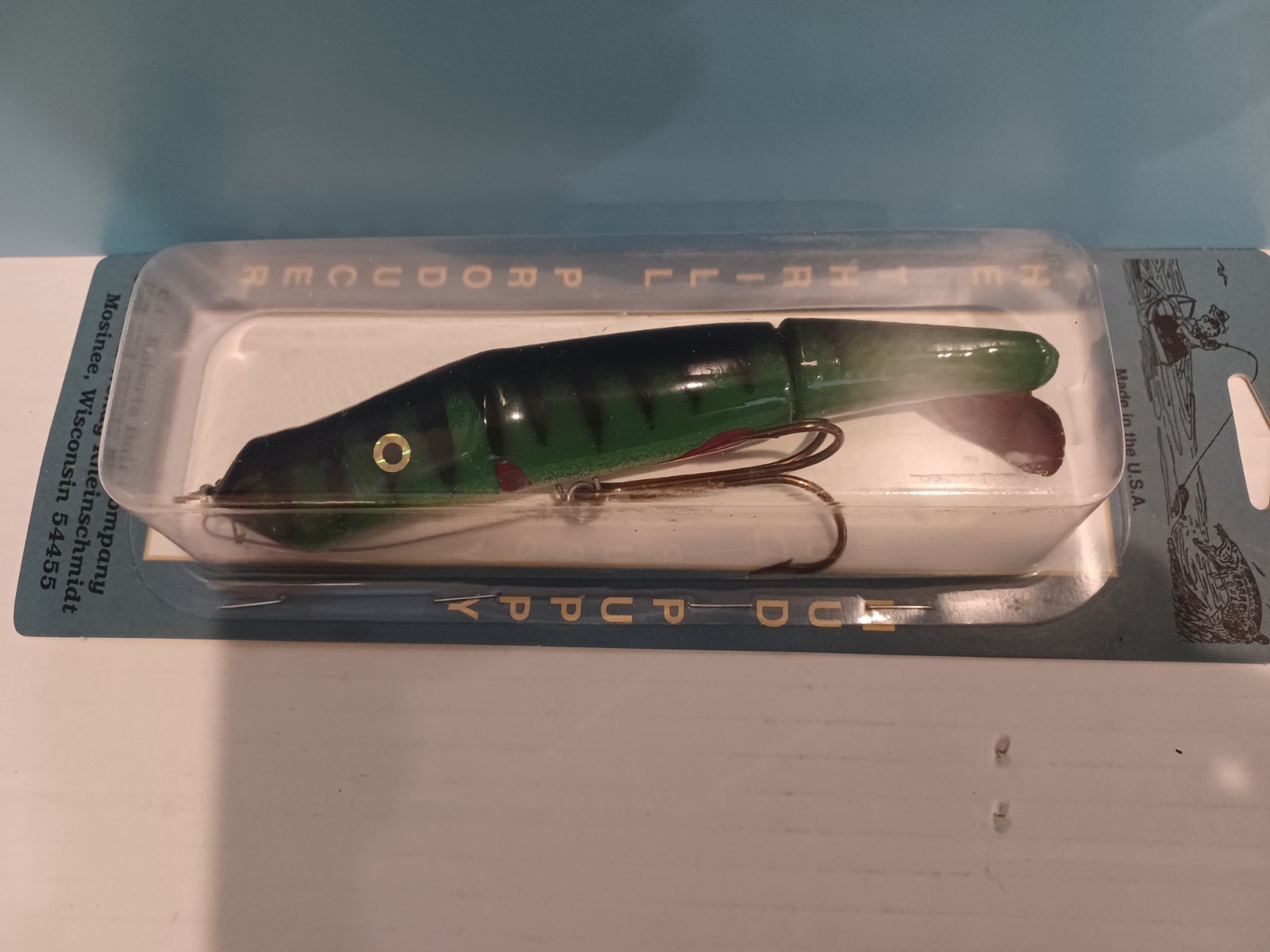 C.C. Roberts - Mud Puppy Model 101 Fish Lure - Green - Pike / Musky / Bass - NOC