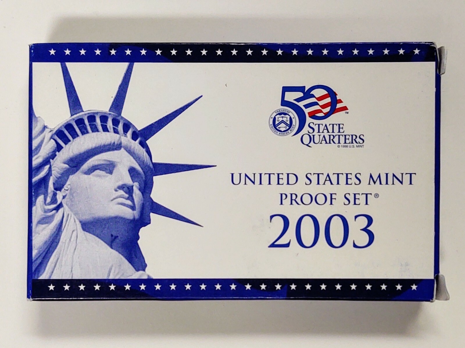 2003 S U.S. Mint Clad Proof Set (10 Coins)