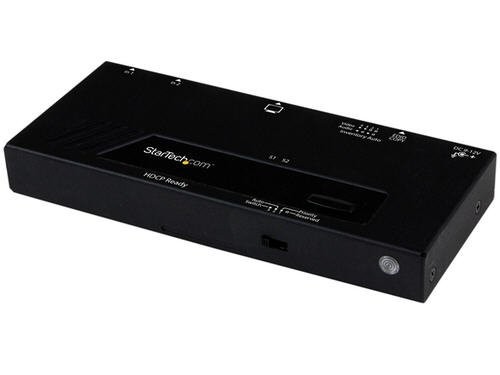 Startech IT VS221HDQ 2 Port HDMI Switch 1080p Automatic Switching