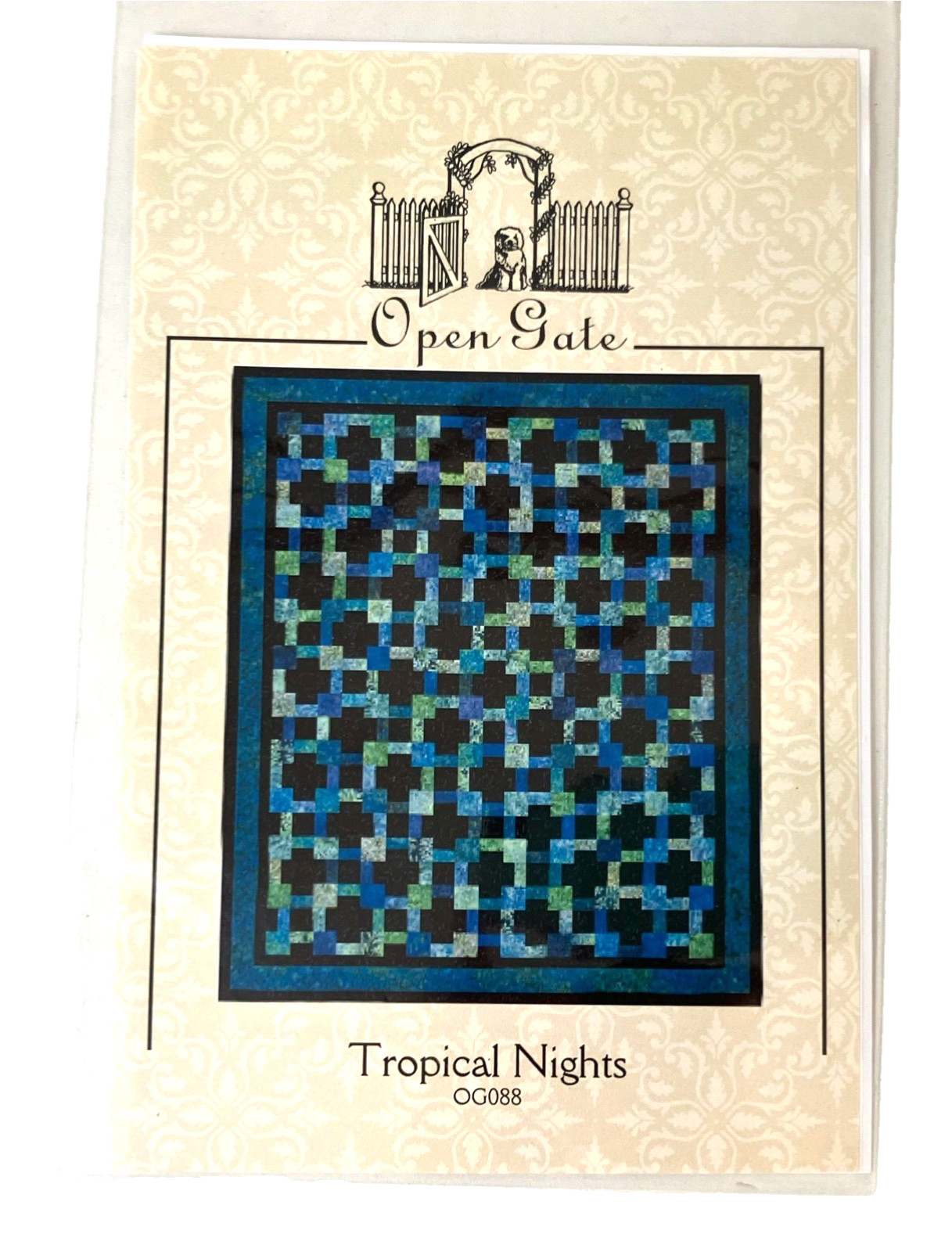 "Tropical Nights" by Monica Dillard for Open Gate #OG088.