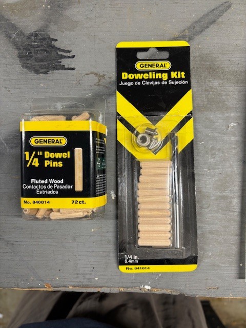 Dowel Kit and Pins, General Tools, New