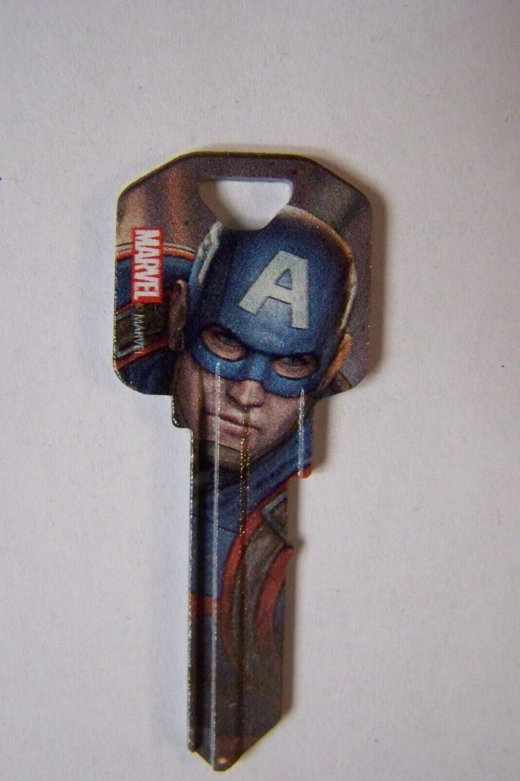 Marvel Captain America Kwikset  KW1/KW10 house key blank