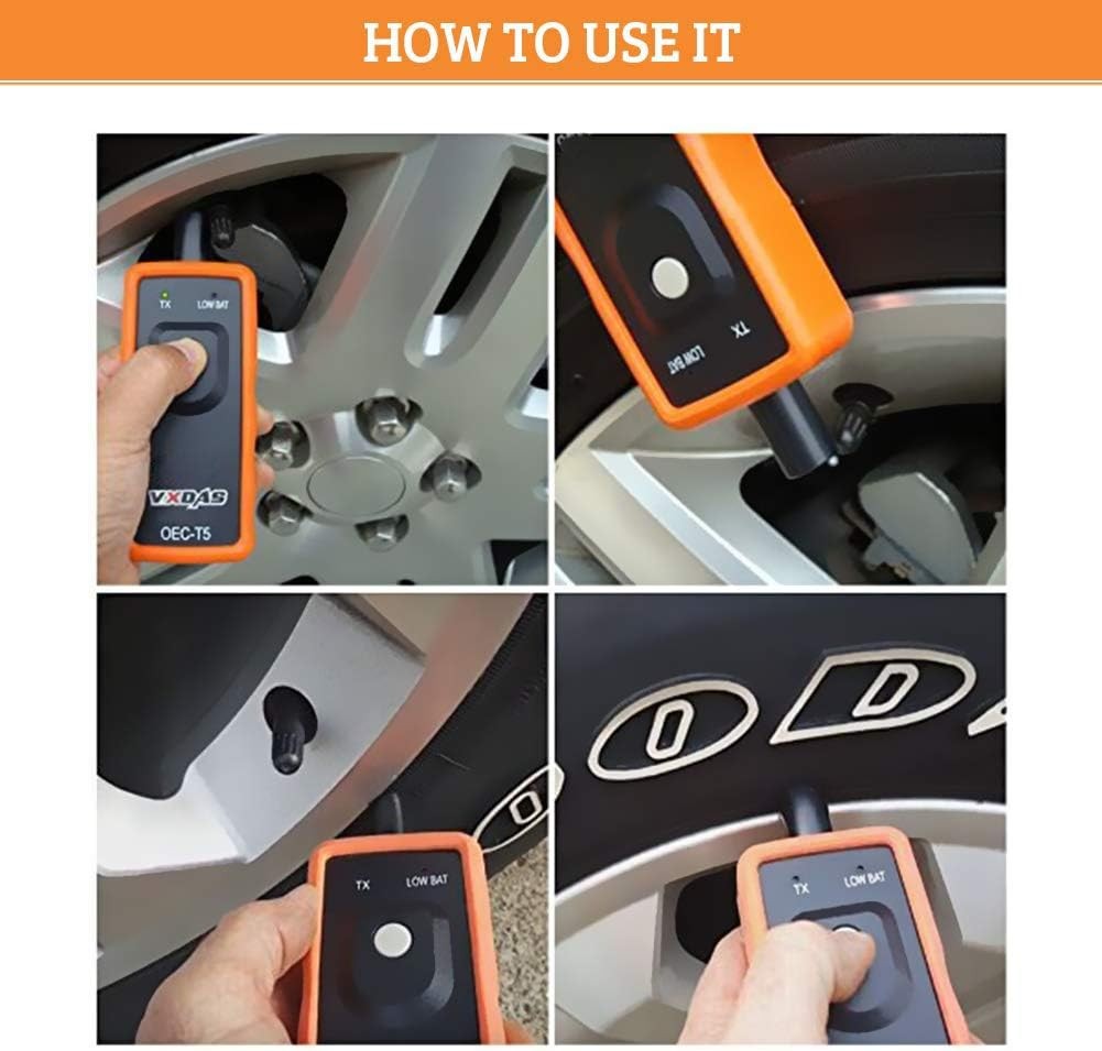 VXDAS TPMS Relearn Tool for GM Tire Sensor Reset EL50448-GM
