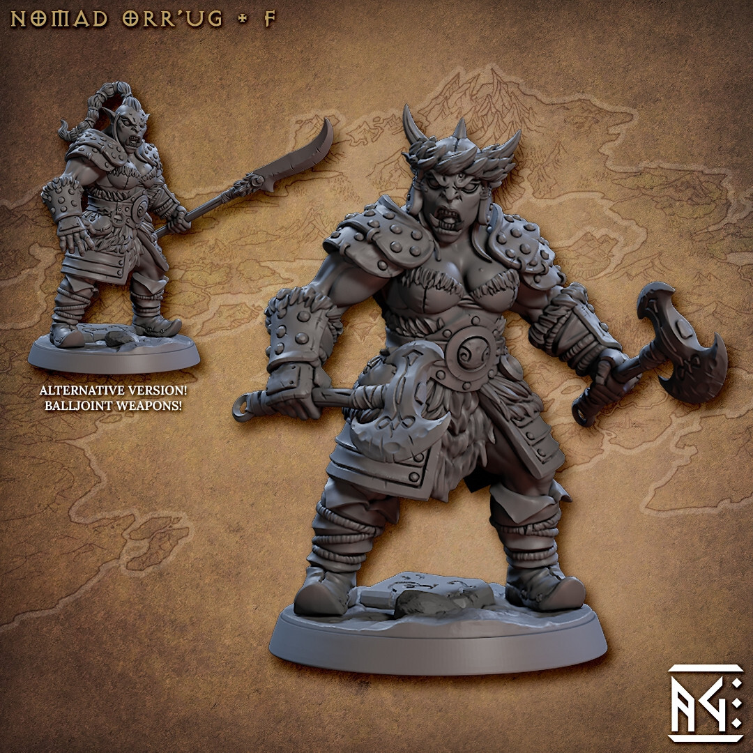 Orrug F Alternate - Ogre - Fighter - Artisan Guild - Dungeons and Dragons