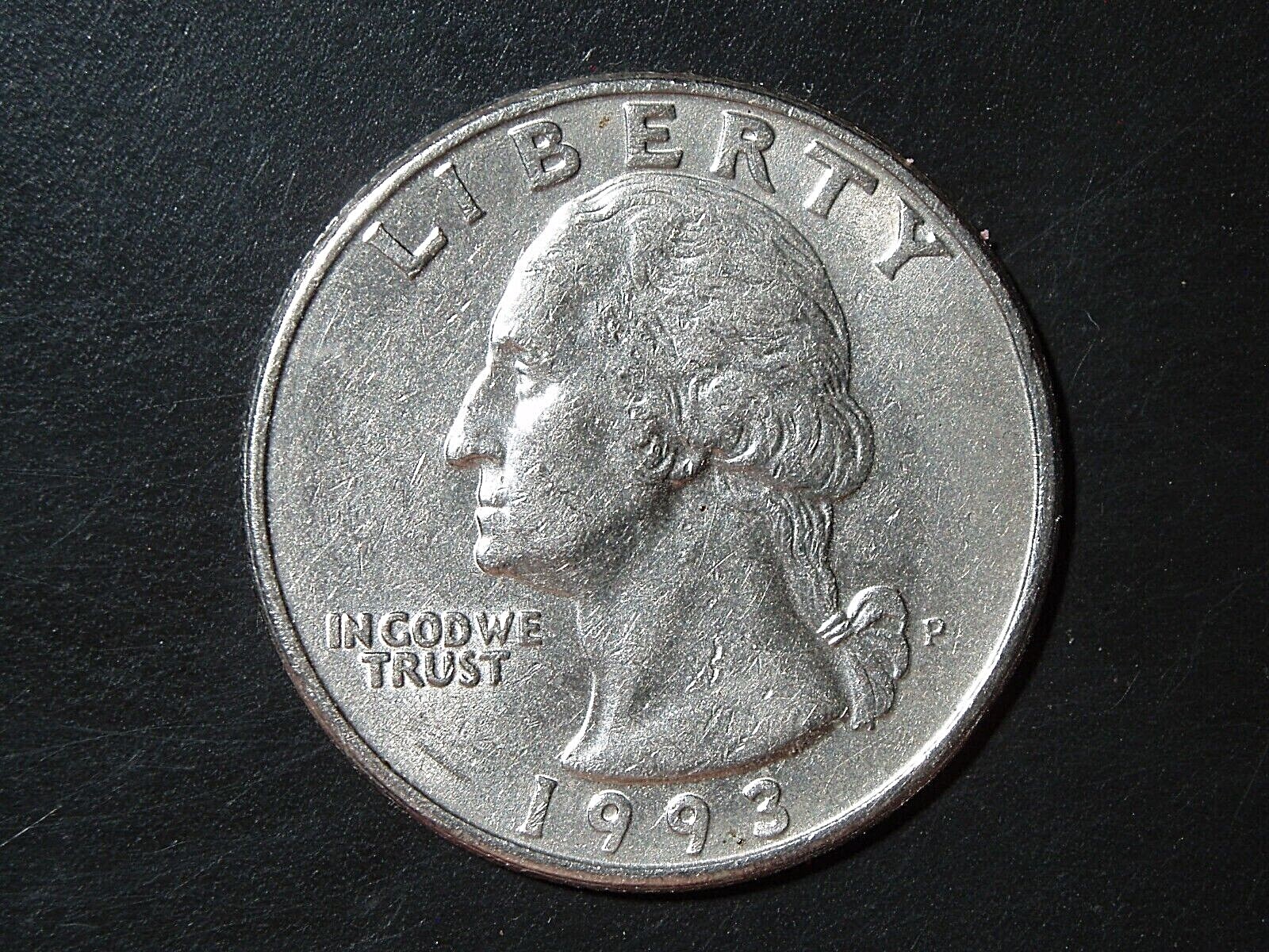 1993-P WASHINGTON QUARTER #3