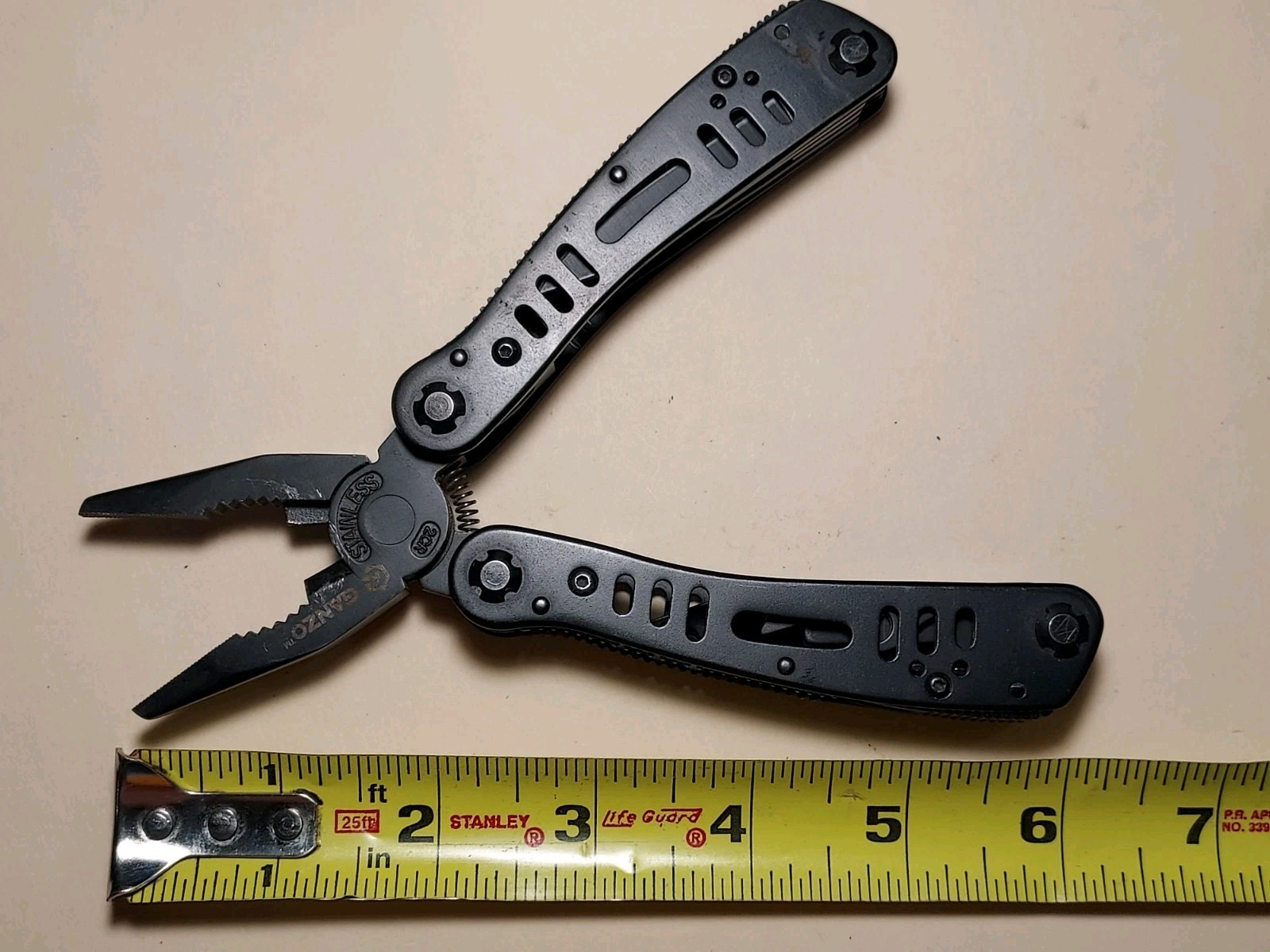 Ganzo Multi Tool with Bits, Nylon Pouch