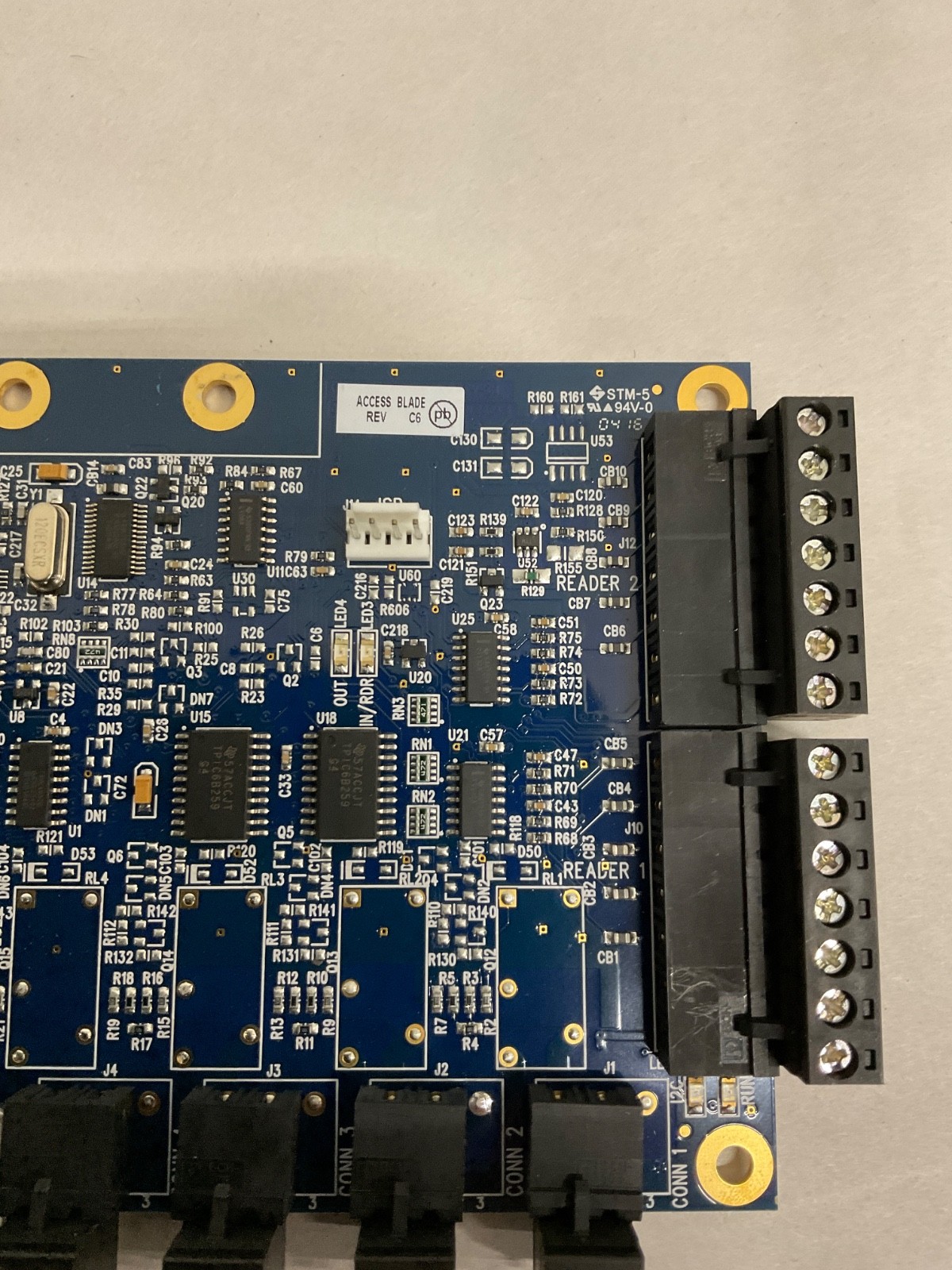 Lenel S2 Security S2-ACM Access Control Blade 2 Dual Reader Board Rev C6