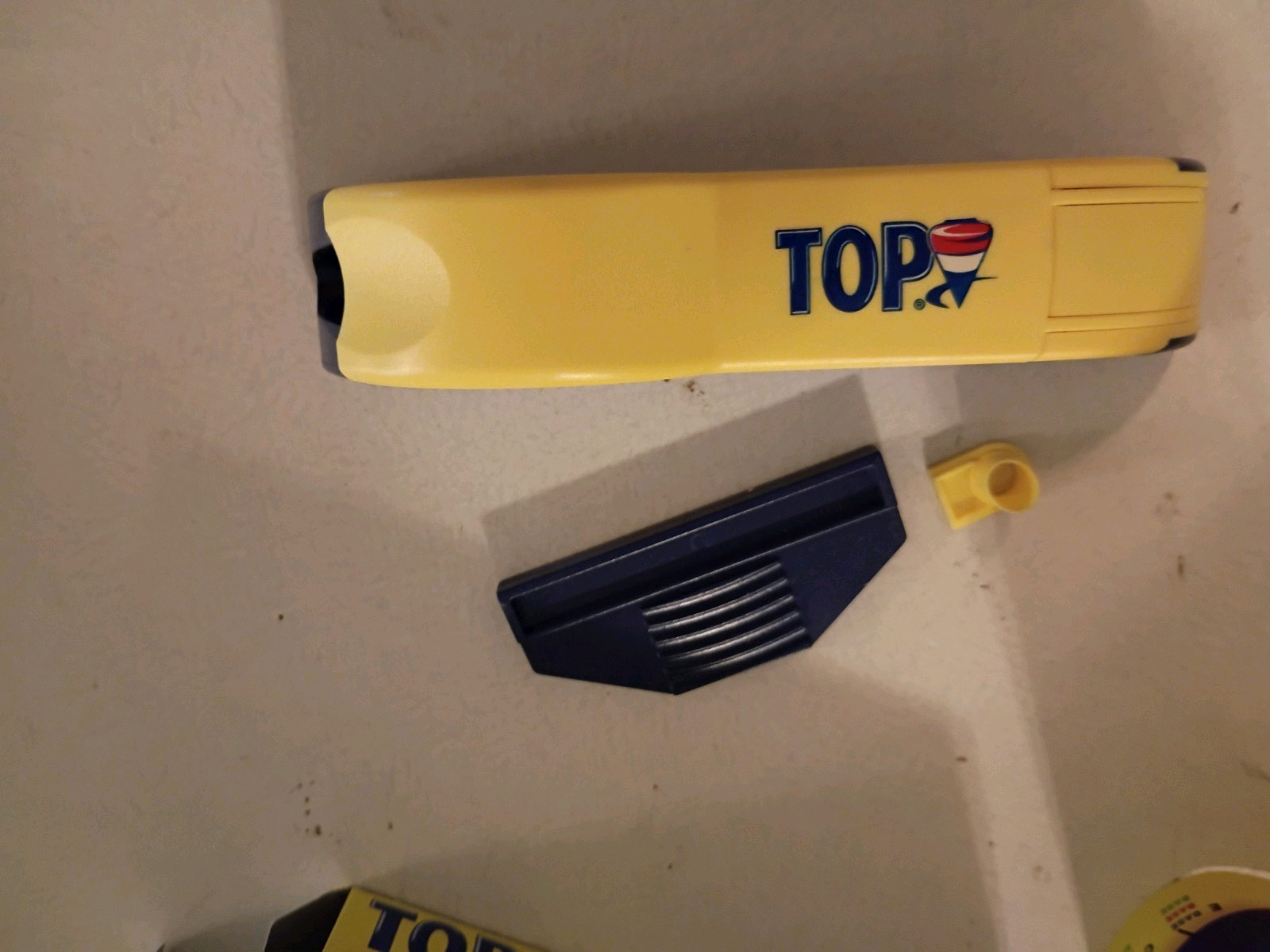 Top Cigarette Rolling Machine New Old Stock Blue / Yellow