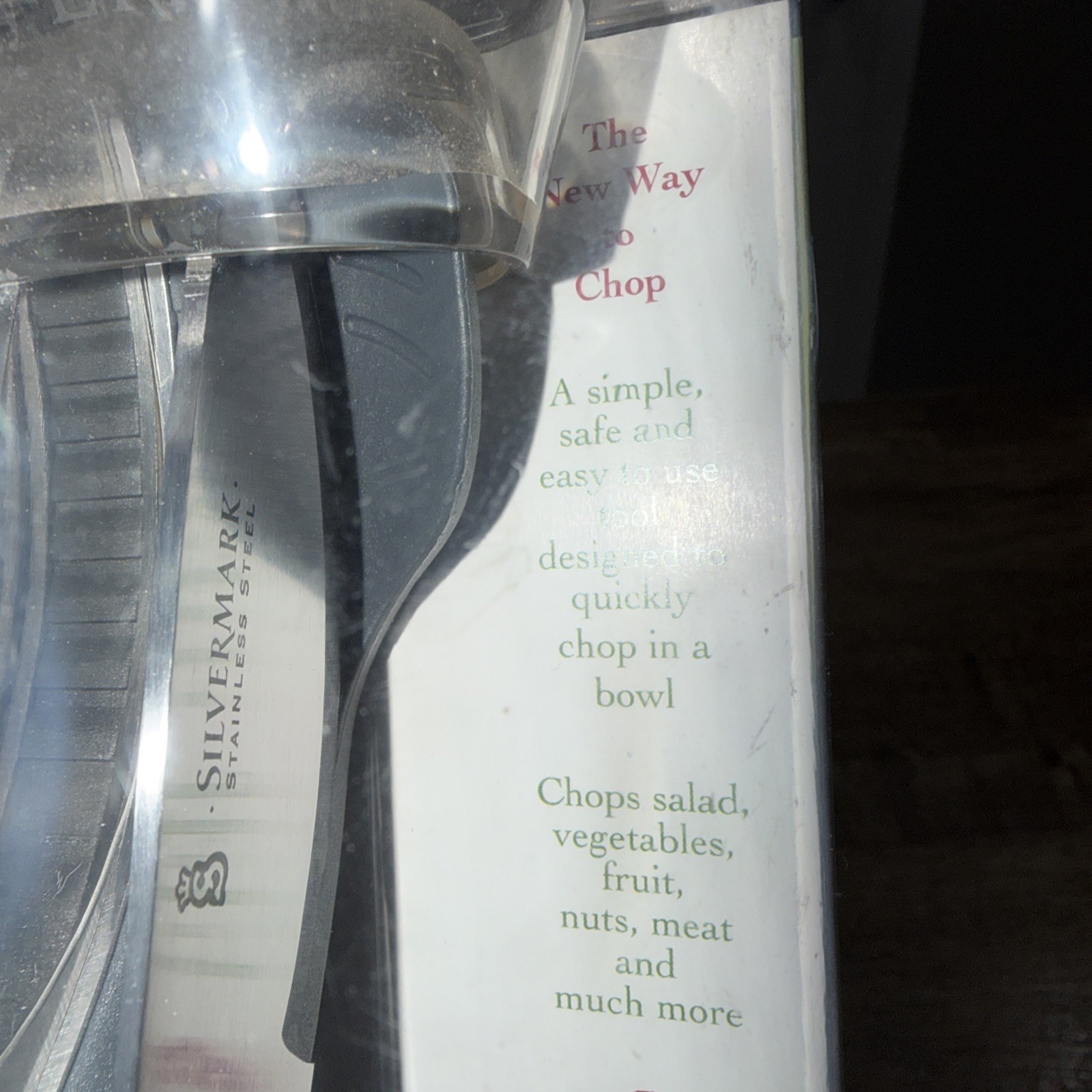 New in Package, 2002 Silvermark Toss & Chop Salad Scissors