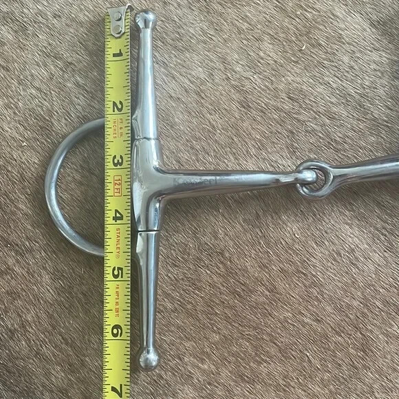 JP Korsteel Full Cheek Eggbutt Snaffle