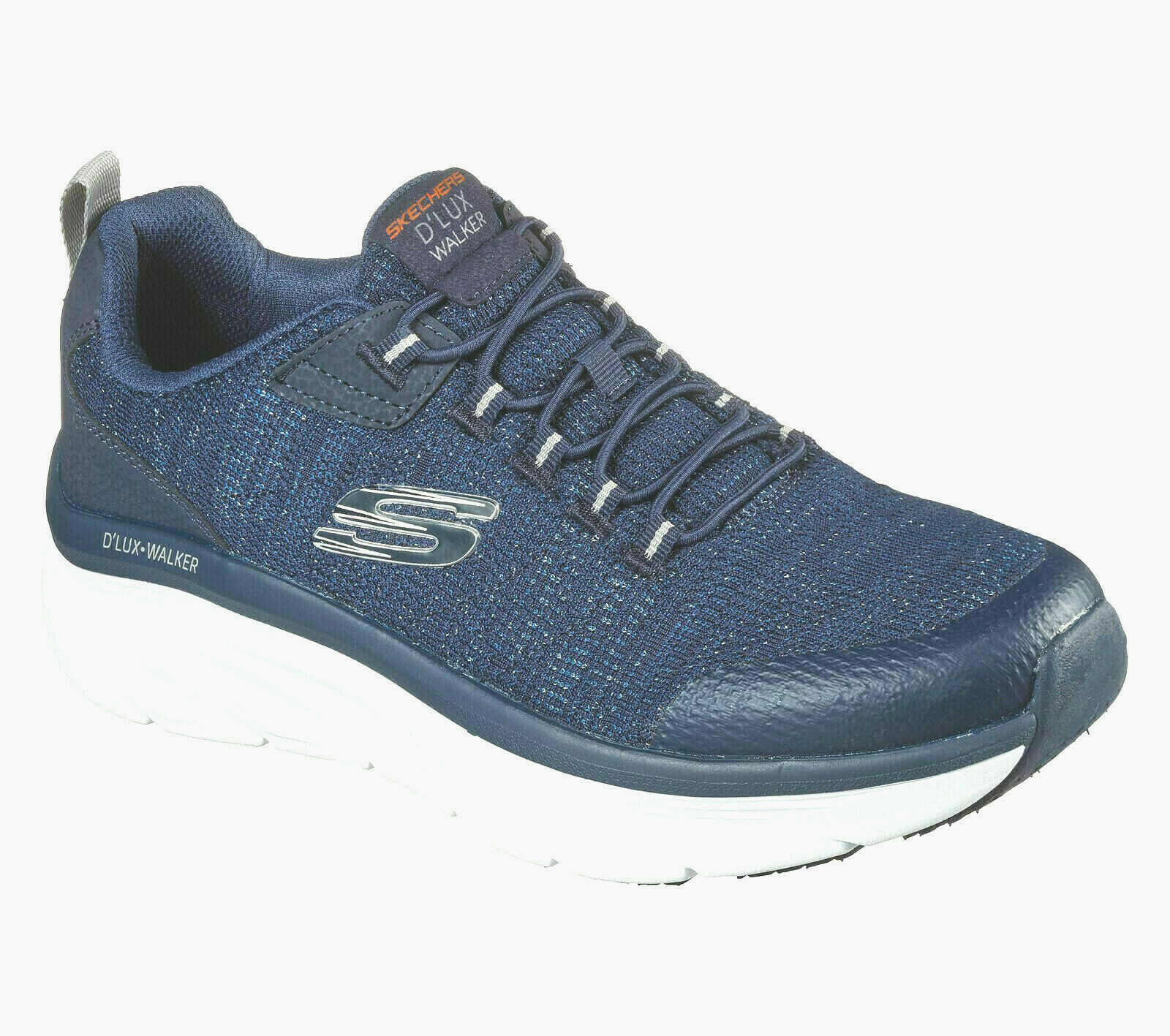 Authentic Skechers Dlux Walker / Mens / PENSIVE /SLIP ON'S / NAVY / Reg $90