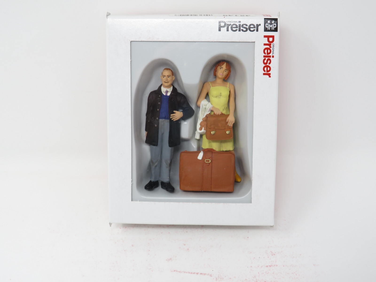 Preiser G 45149 Waiting Travelers Passengers Pedestrians People Figure Set