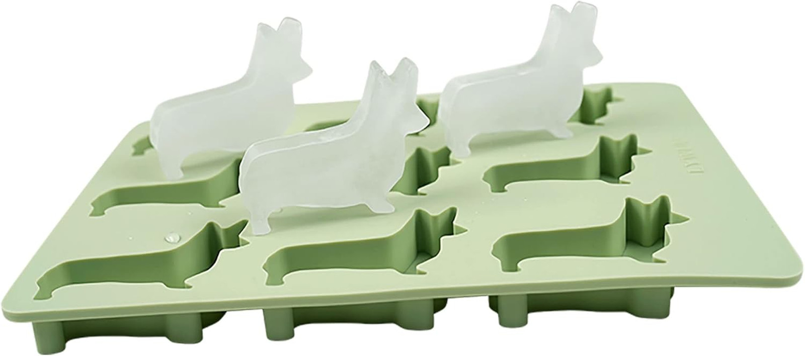 Welsh Corgi Dog Silicone Ice Cube Tray and Treat Mold, Corgi Gifts for Corgi Lov