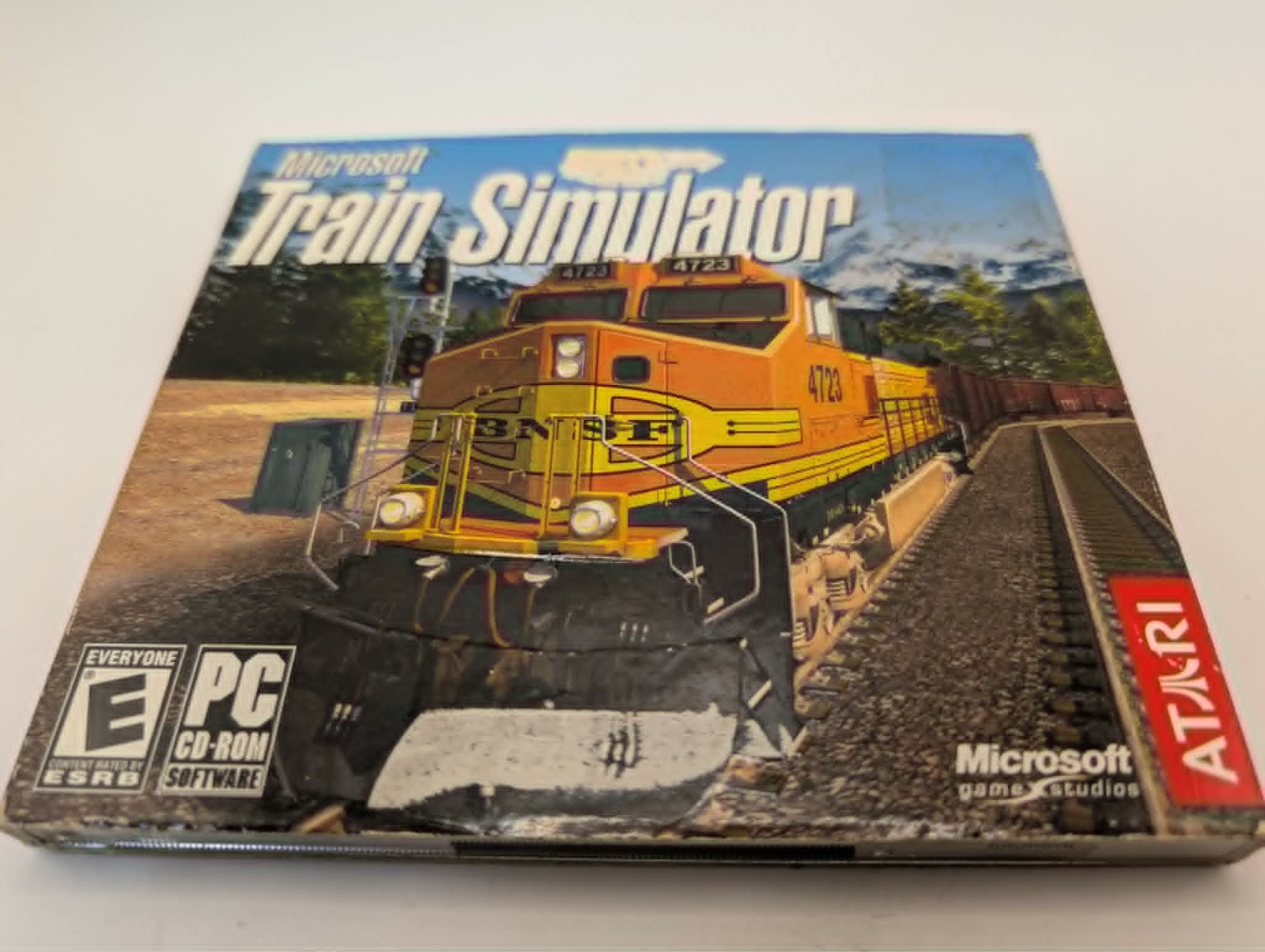 Microsoft Train Simulator 2001 PC CD-ROM Software Win 95, 98, ME & 2000 Atari