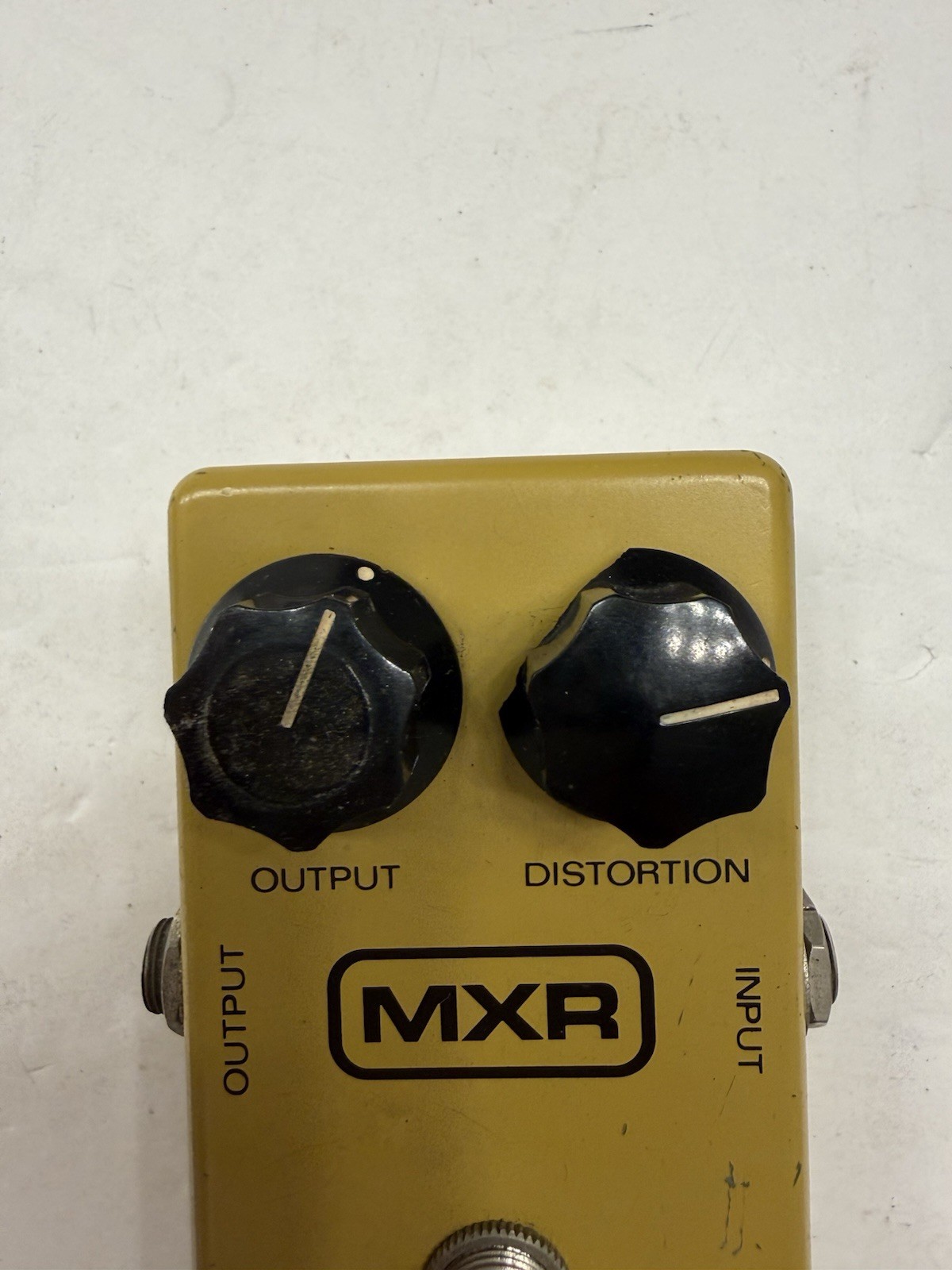 MXR Distortion + Plus Overdrive Vintage 1980 Block Logo Guitar Effect Pedal