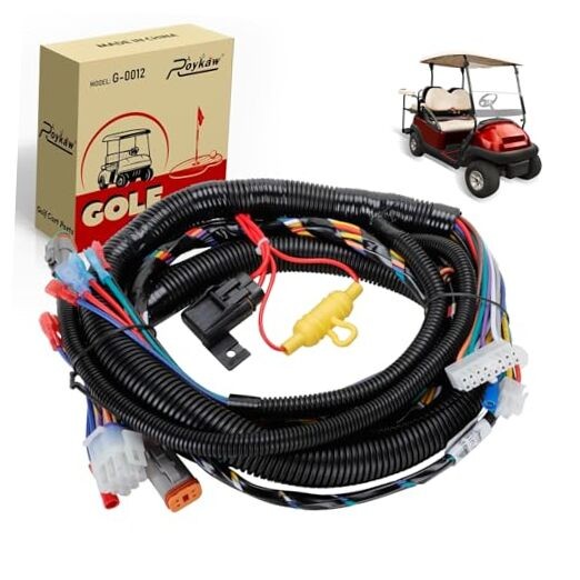 Golf Cart Main Harness Control Wiring Harness Replacement Compatible with