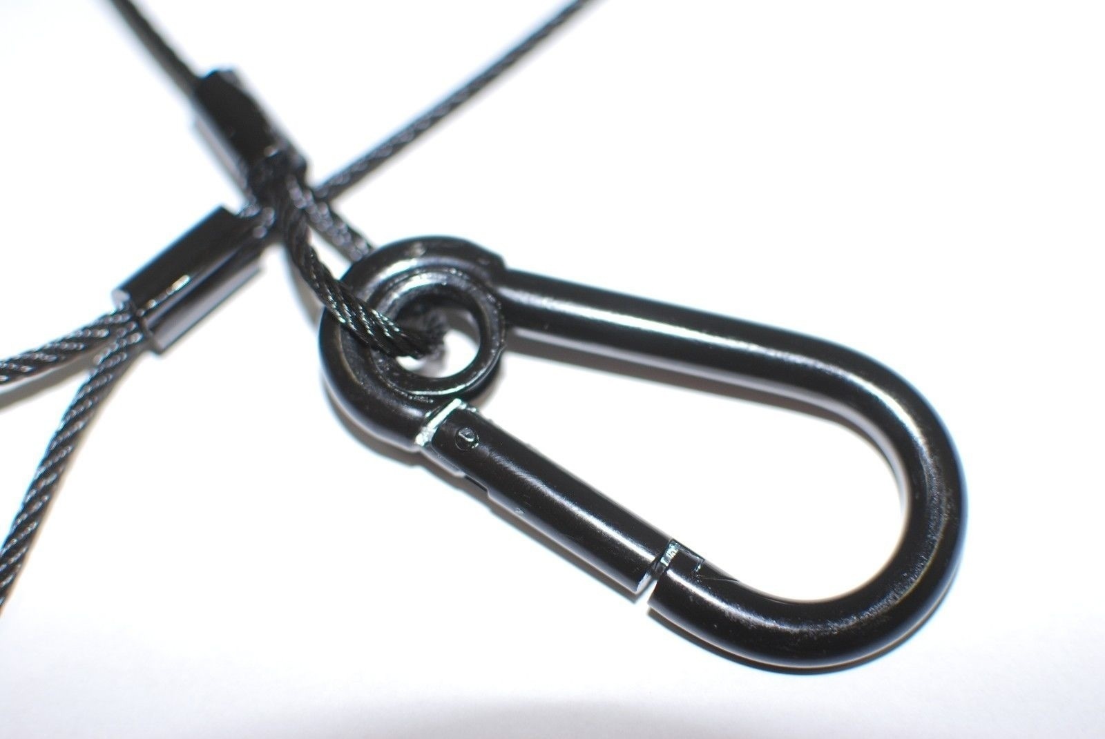 Safety Cable Black 30"   dj etc stage lighting altman 