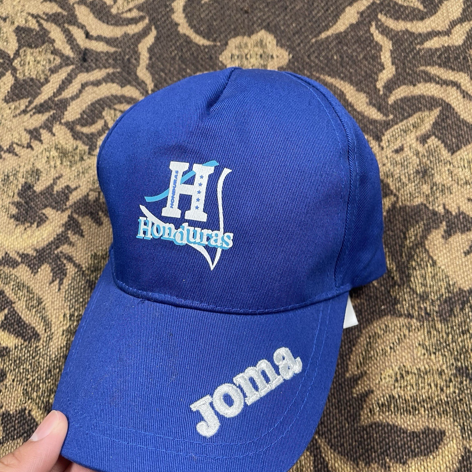 Joma Honduras Soccer Futbol Mens Baseball Cap Royal Blue New
