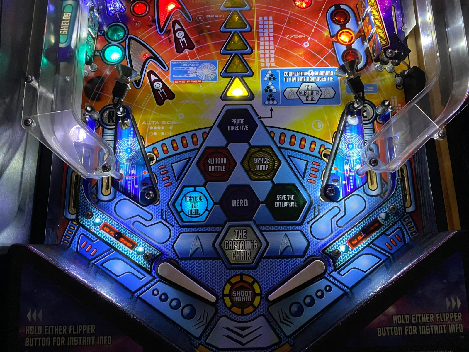 Stern Star Trek Pinball Machine Pro
