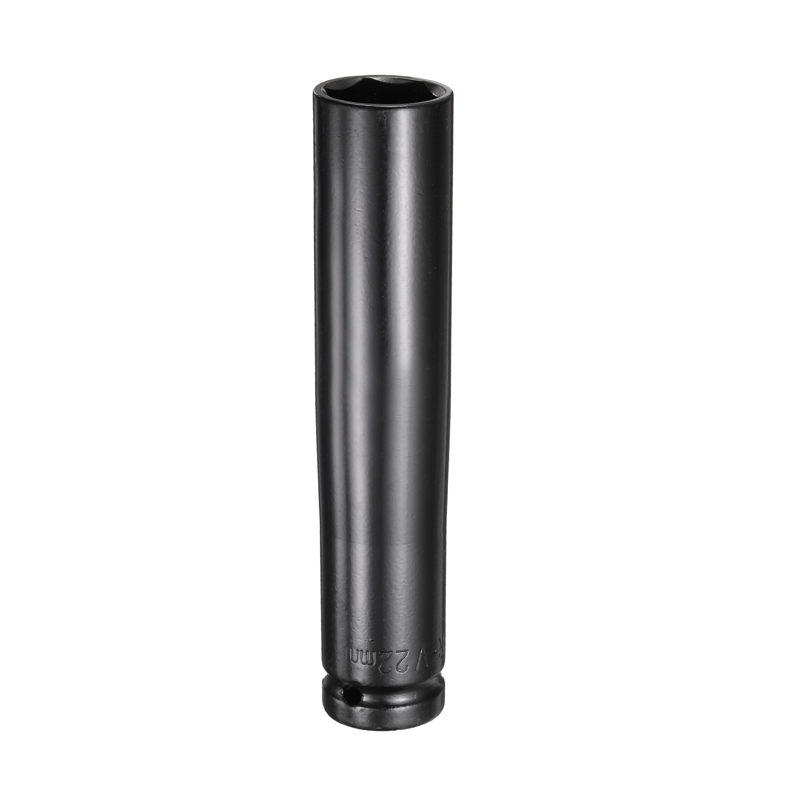 6-Point Deep Impact Socket 22mm Metric Socket 1/2" Drive 5.7" Long