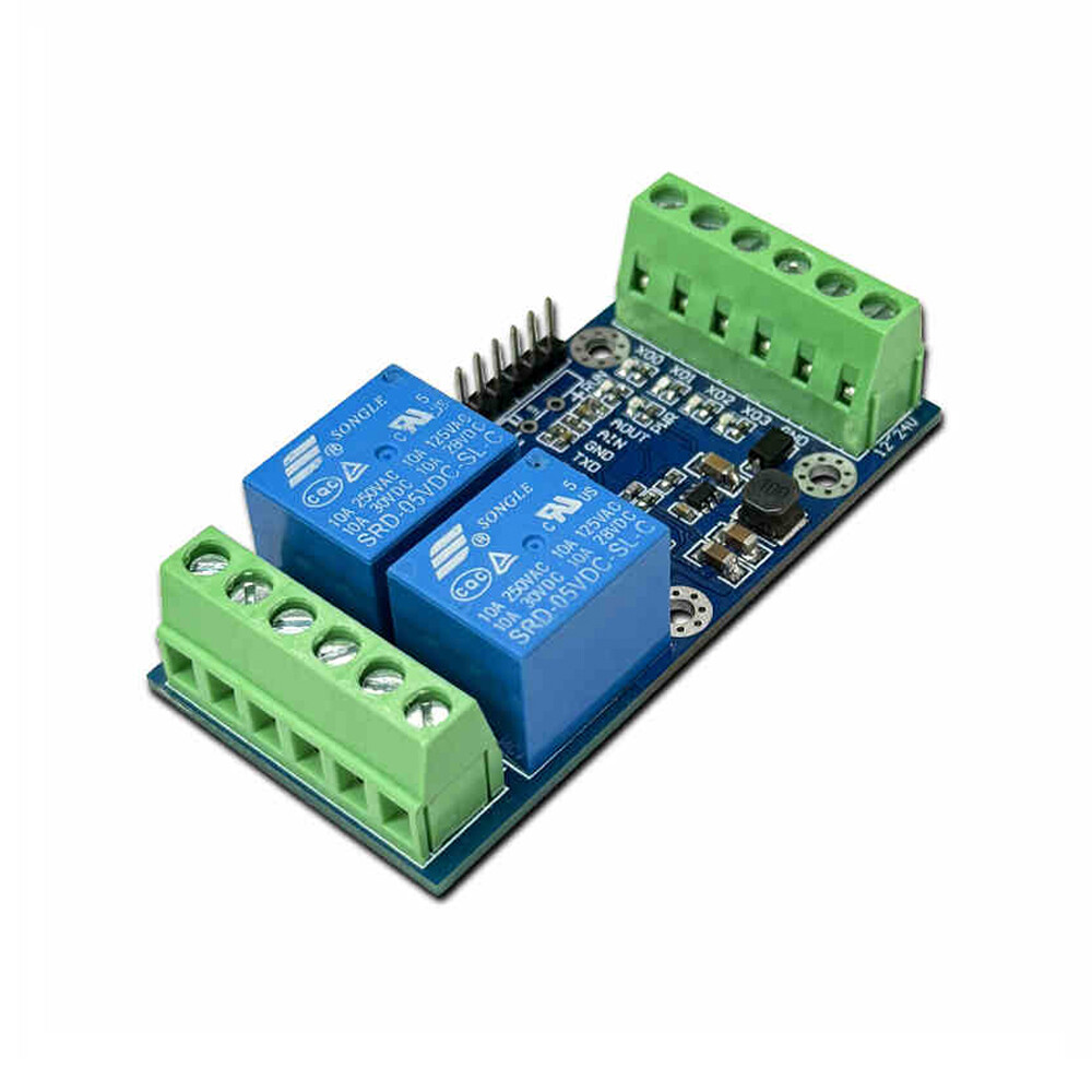 4 Way Optocoupler Input 2 Way Relay Output Relay Module 32-bit CPU Relay Board