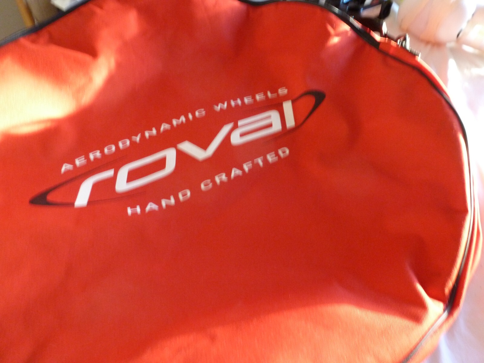 ROVAL HEAVY DUTY CORDURA NYLON PADDED DOUBLE WHEEL BAG FACTORY RED 9-9.5/10