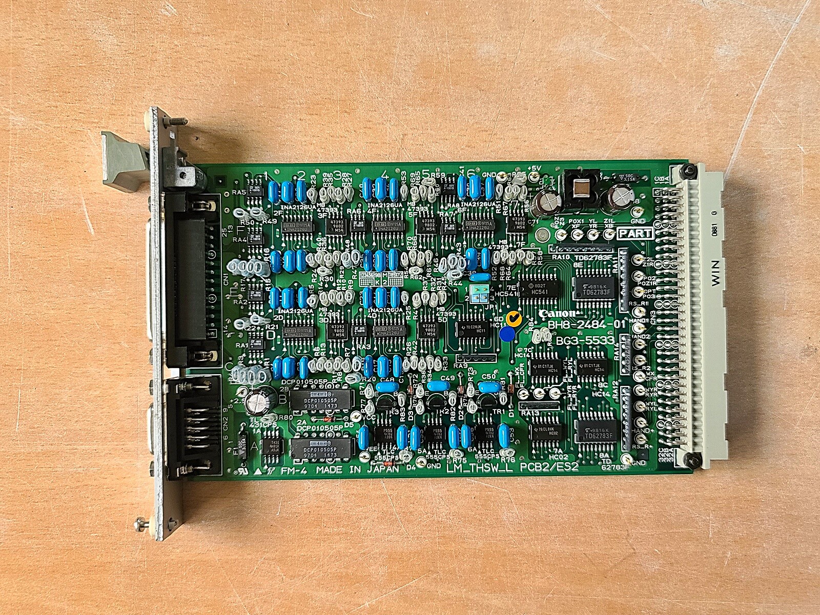 Canon Stepper Machine ASSY PCB Board BG3-5533 / BH8-2484-01
