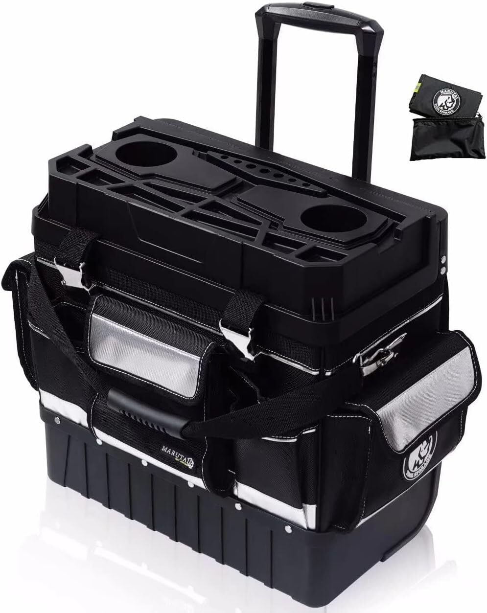 MARUTAI 18‘’ Rolling Tool Kit with Wheels, Tool Bag Organiser.