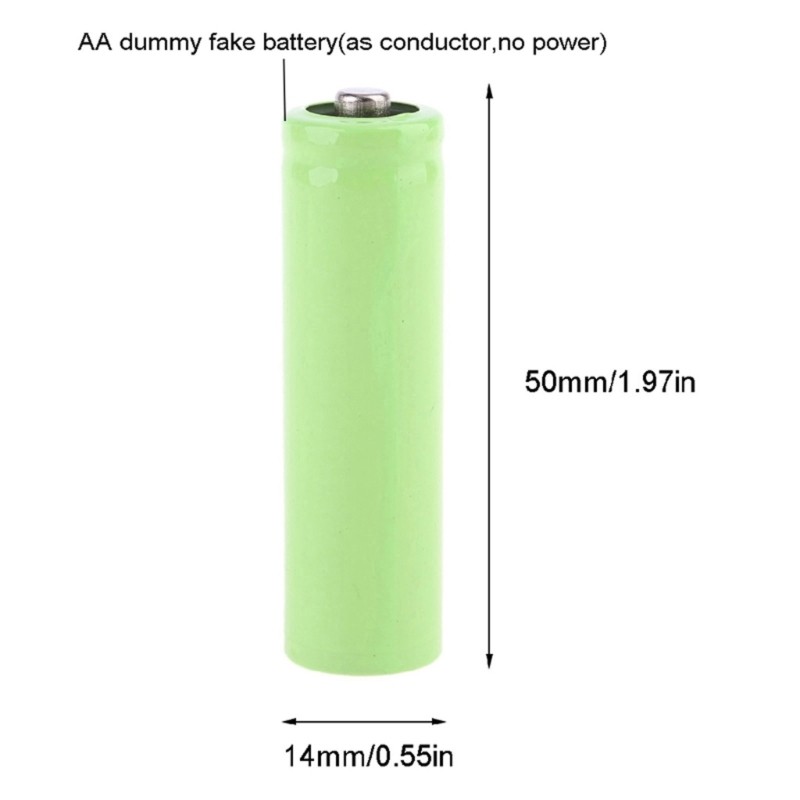 Universal 6V LR6 AA Battery Eliminator Replace 4pc 1.5V AA Battery for LED Light