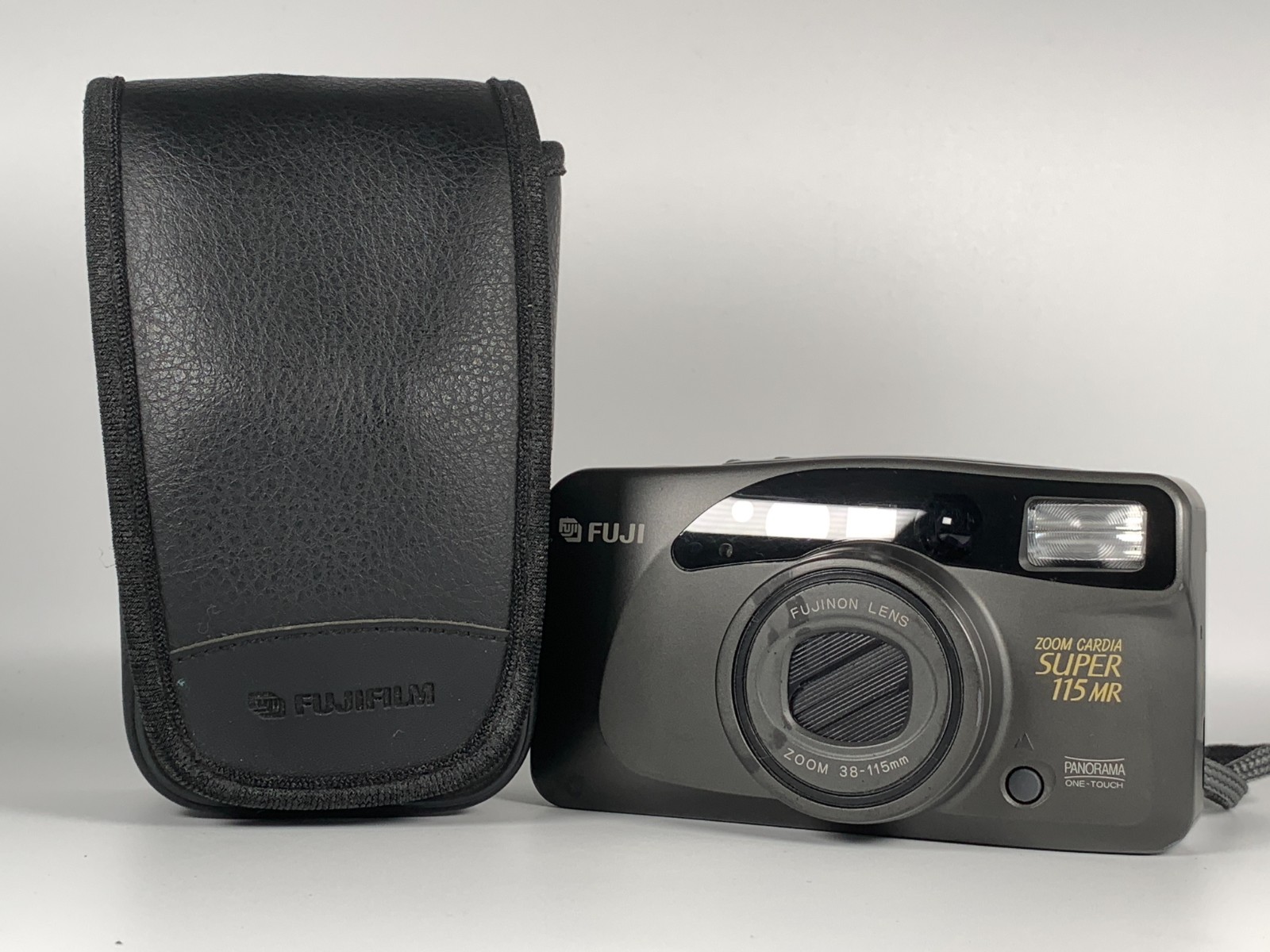Fujifilm Zoom Cardia Super 115 MR 35mm Point & Shoot Film Camera Tested Works