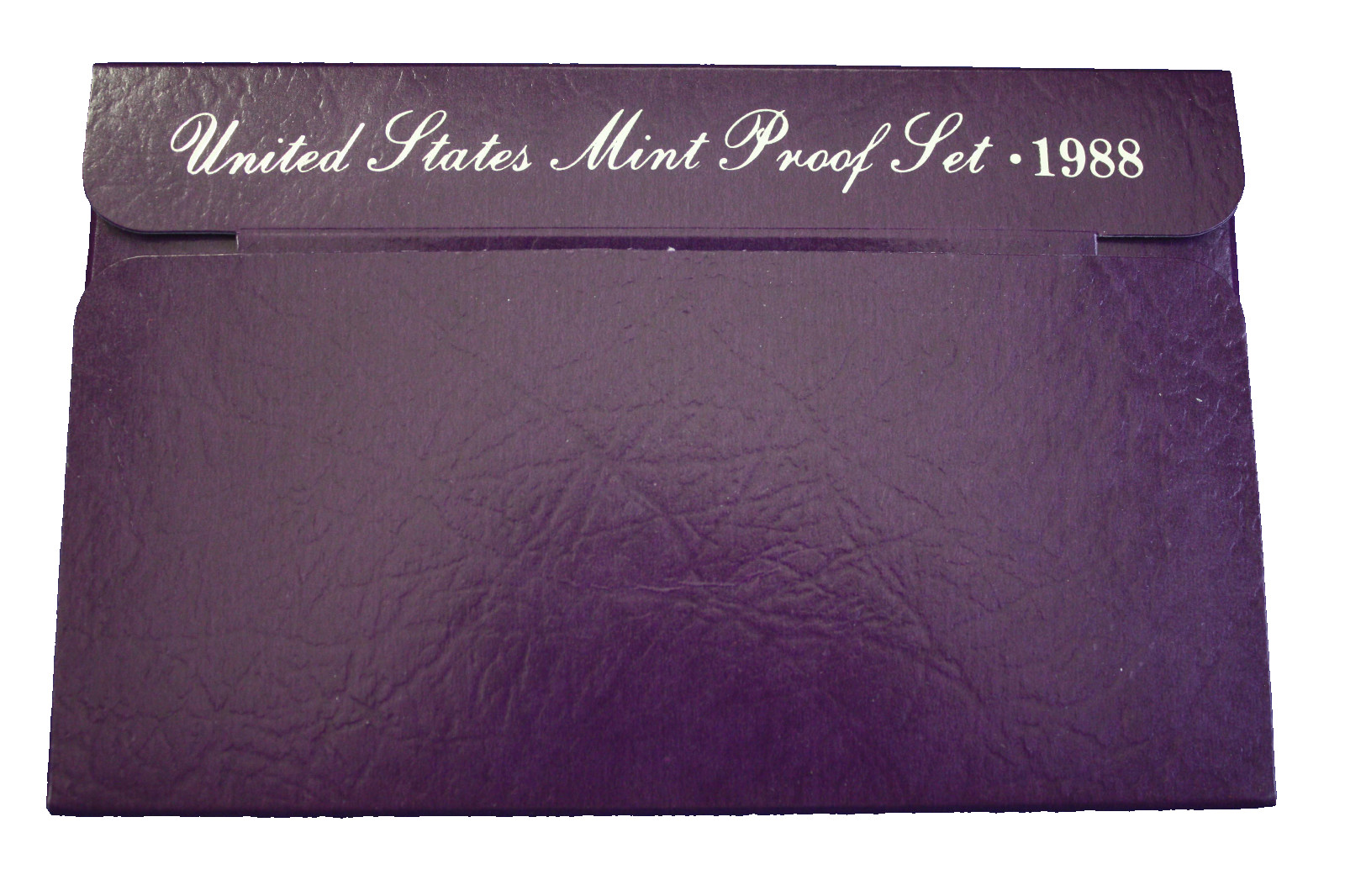 1988-S Proof Set U.S. Mint Original Government Packaging Purple Box COA 5 Coin